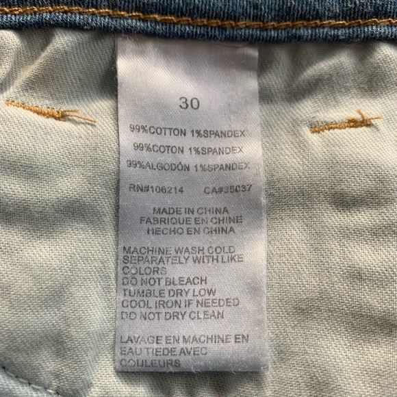 Sam Edelman MARY JANE Fringe Hem Contrast Jeans - Picture 11 of 12